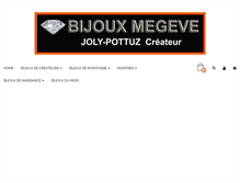 Tablet Screenshot of bijouxmegeve.com